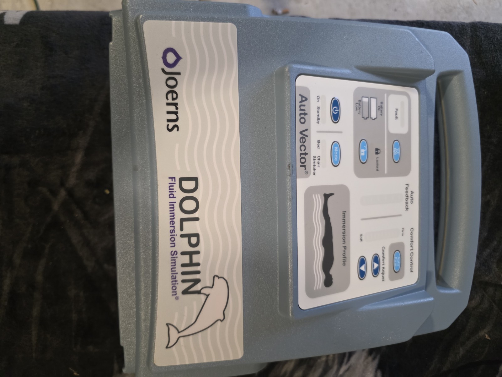 Joerns Dolphin 900T-CU Bed Mattress Air & Control Pump Unit 120V