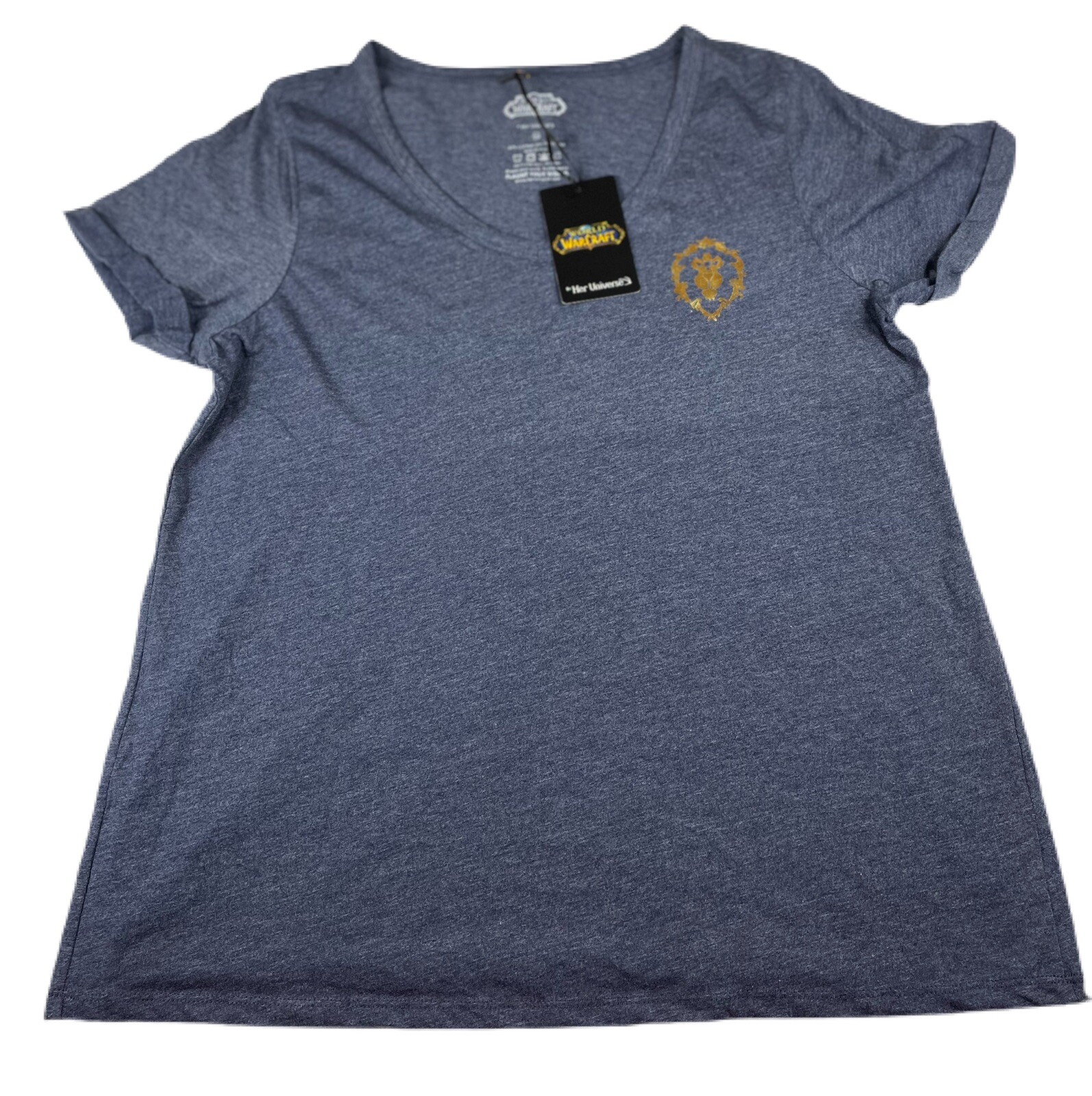 World Of Warcraft Women's Size 00 Lion Alliance Adult T-Shirt