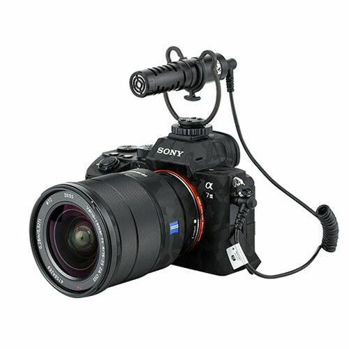 KM-VL1S Cardioid Microphone For Sony RX100 RX10 RX1R A6600 A6100 A6400 A6500 A7R