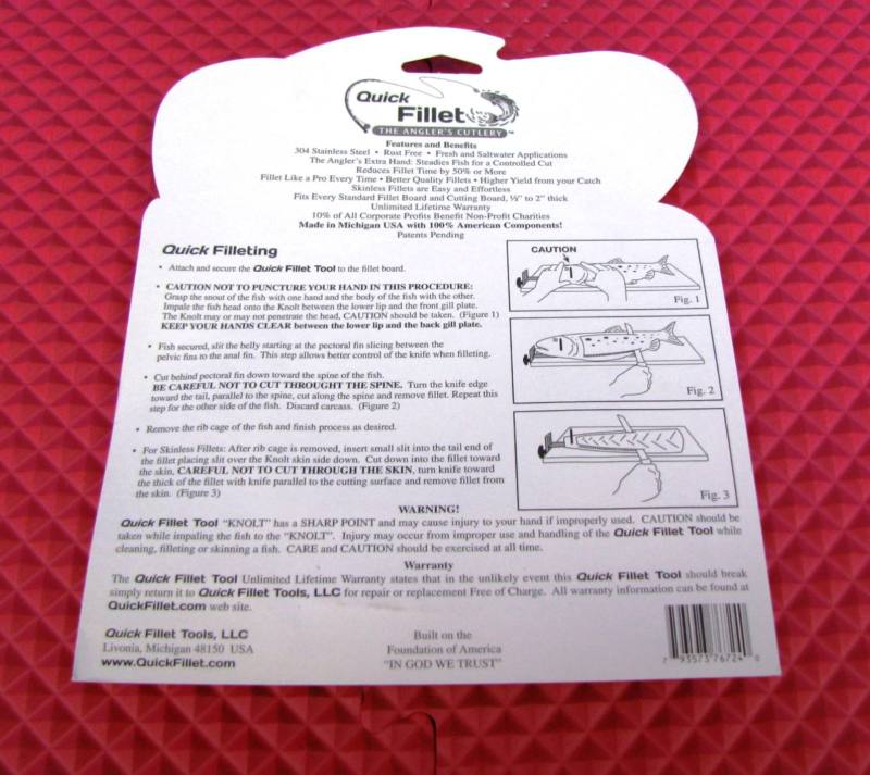 ANGLER QUICK FILLET TOOL 10140