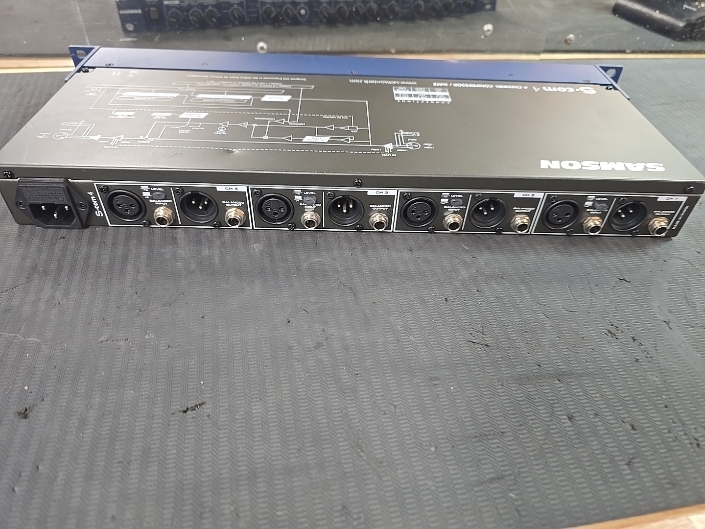 Samson S-Com 4 Four Channel Compressor/Gate -