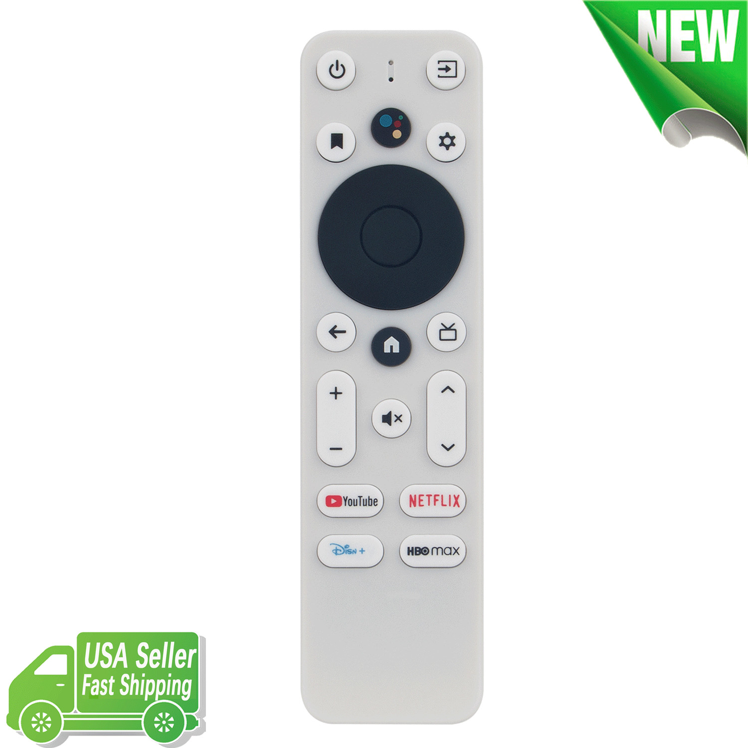 100024646 Replace Remote Control for ONN Android  4K UHD Stick TV Box 100026240