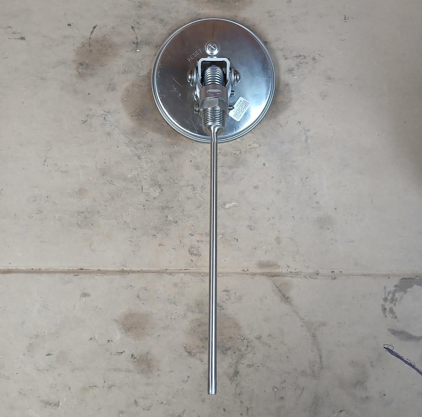 Ashcroft 0-300°C Thermometer 5" Face 9" Stem