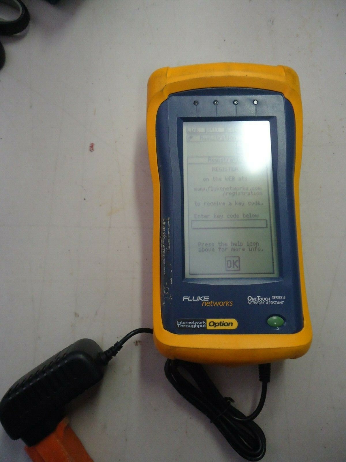 Fluke OneTouch Series II Network Assistant with Option ITO