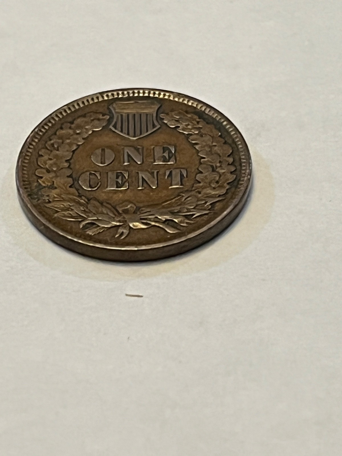 ~~~ 1901 INDIAN HEAD PENNY COPPER CENT 1C -4 DIAMOND PRESENT
