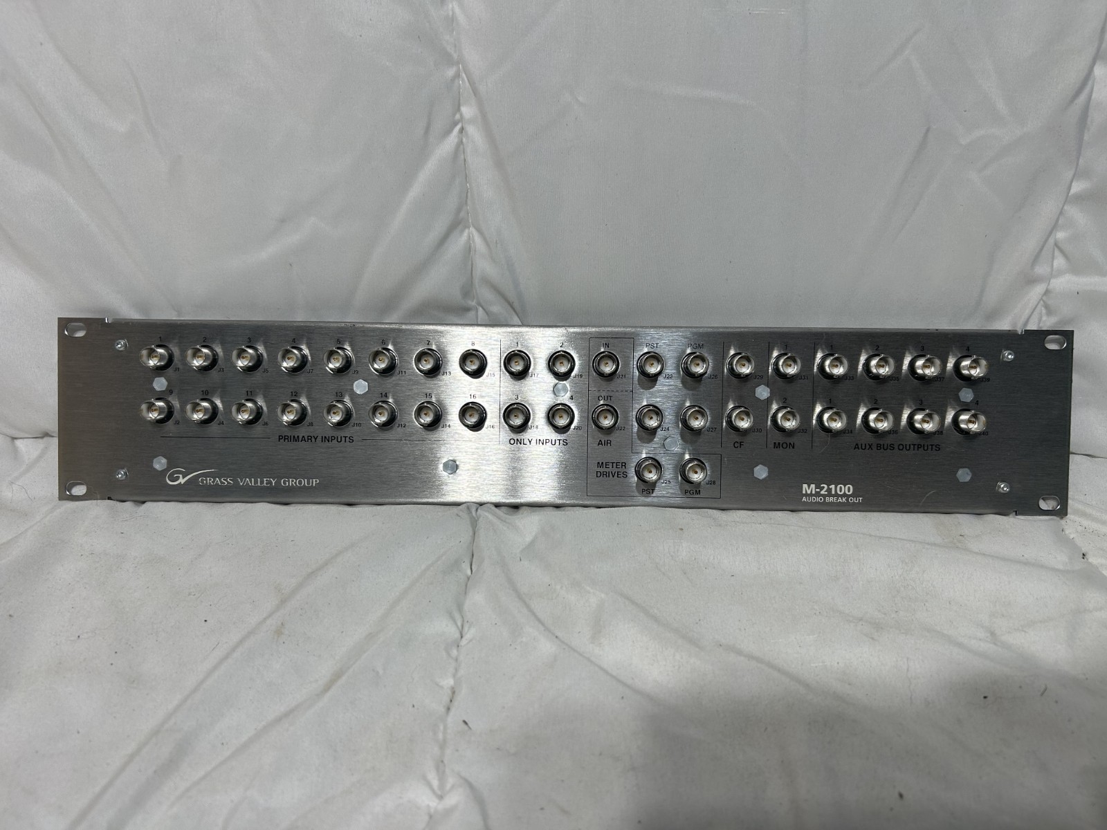 Grass Valley M2100 Audio Breakout Panel M-2100