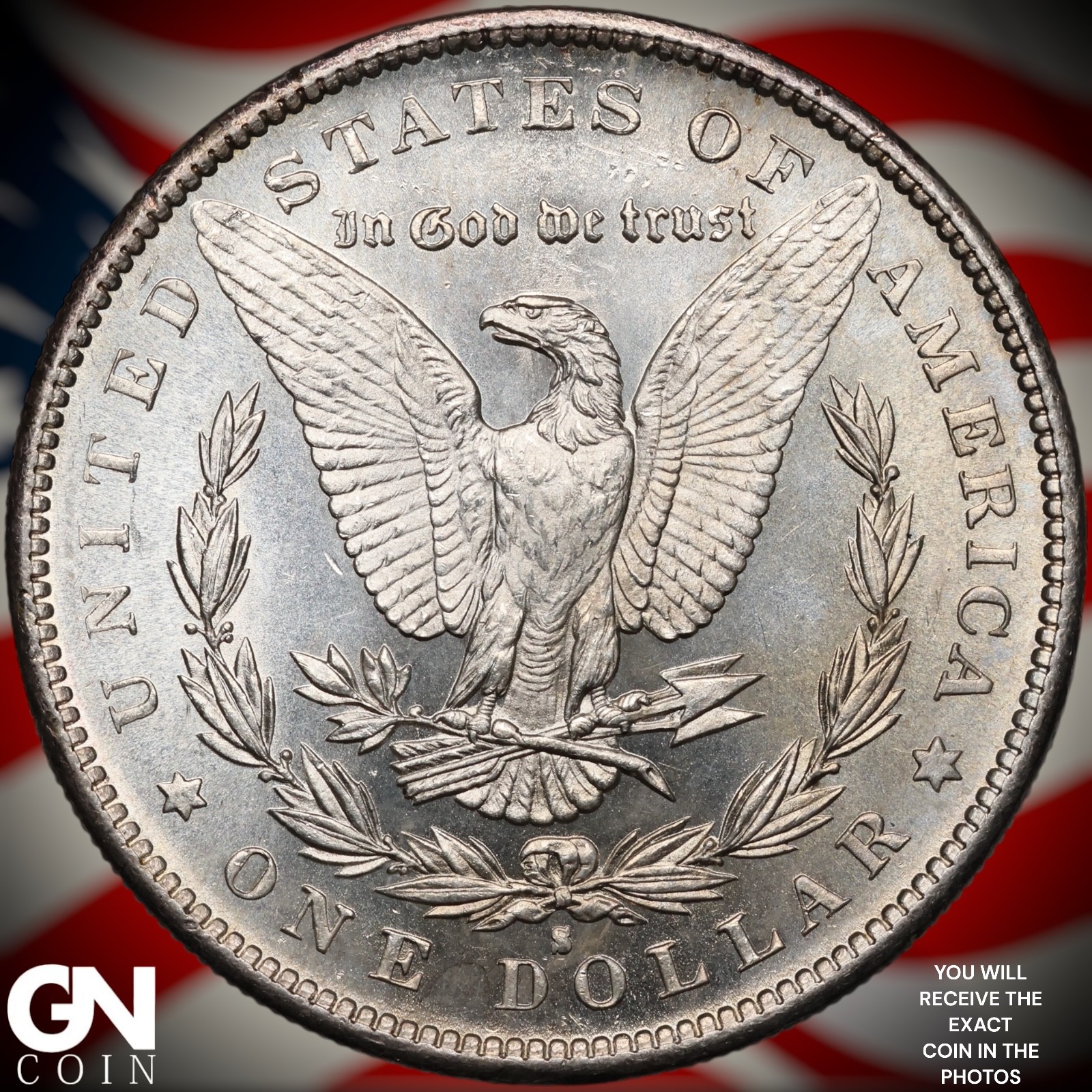 1891 S Morgan Dollar A9864