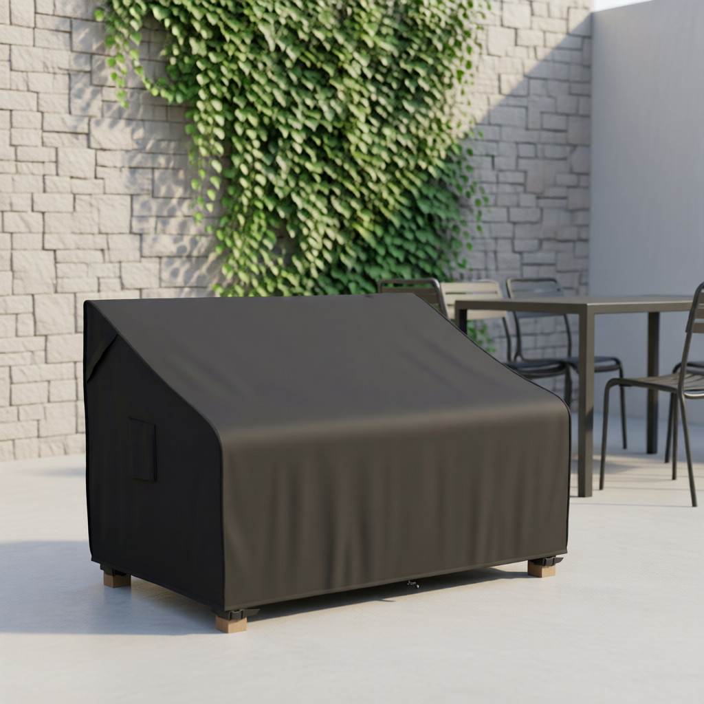 3-Seater Patio Sofa Cover, Heavy Duty Waterproof, 92x42x35 Inch US