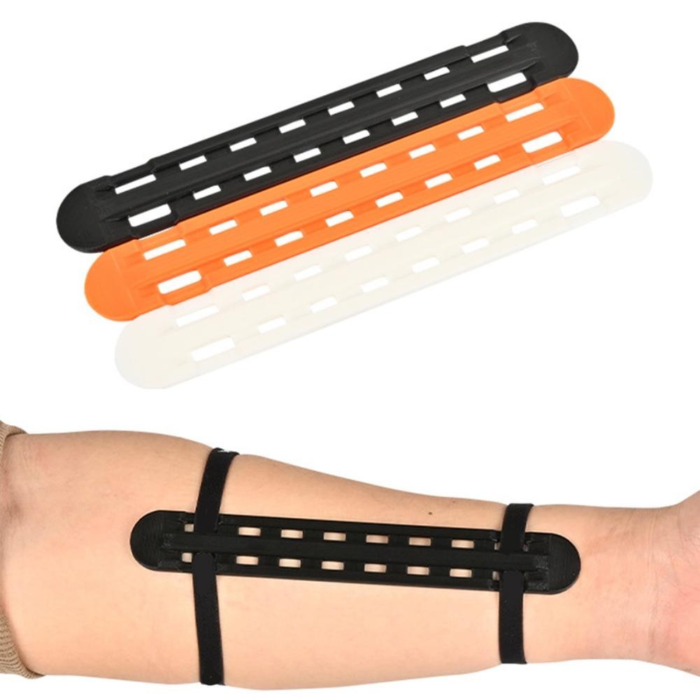 Hollow Arrow Arm Guard Breathable Adjustable Buckles for Adult Archers