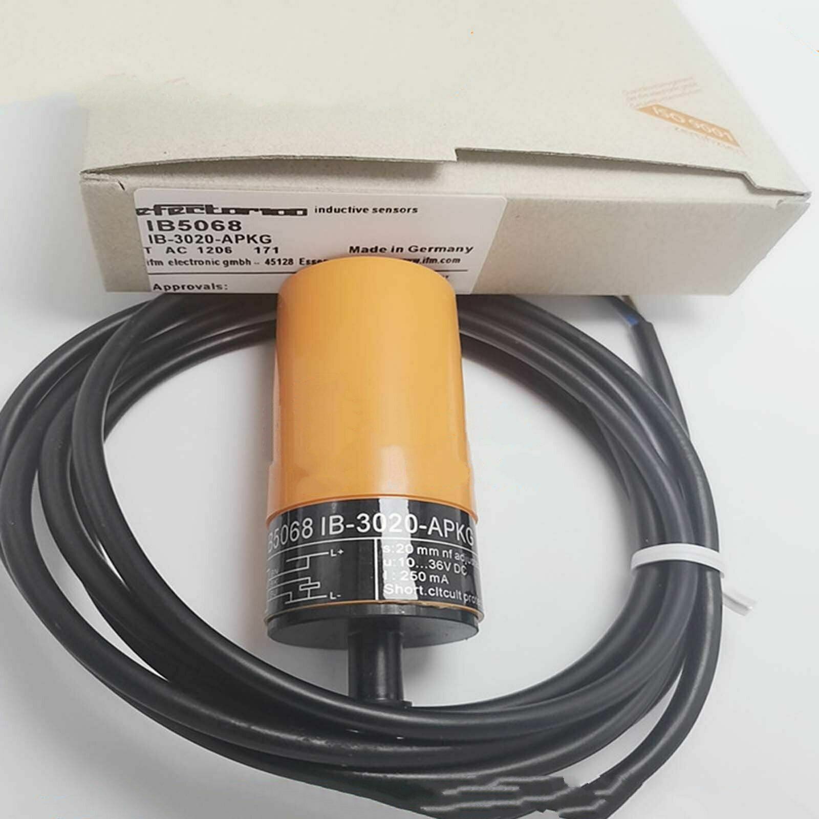 IFM IB5068 Inductive Proximity Switch Sensor New