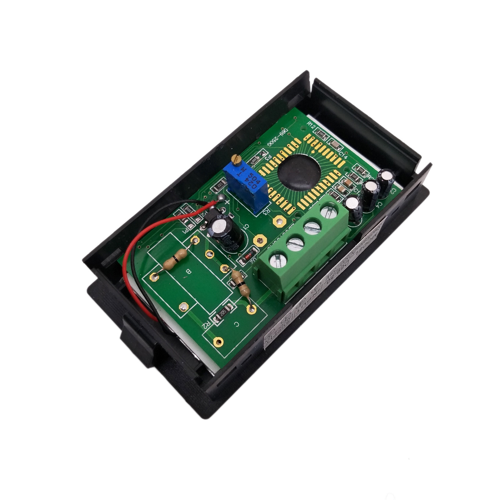 Blue LCD Digital AMP Current Panel Meter Ammeter DC 500A & Shunt