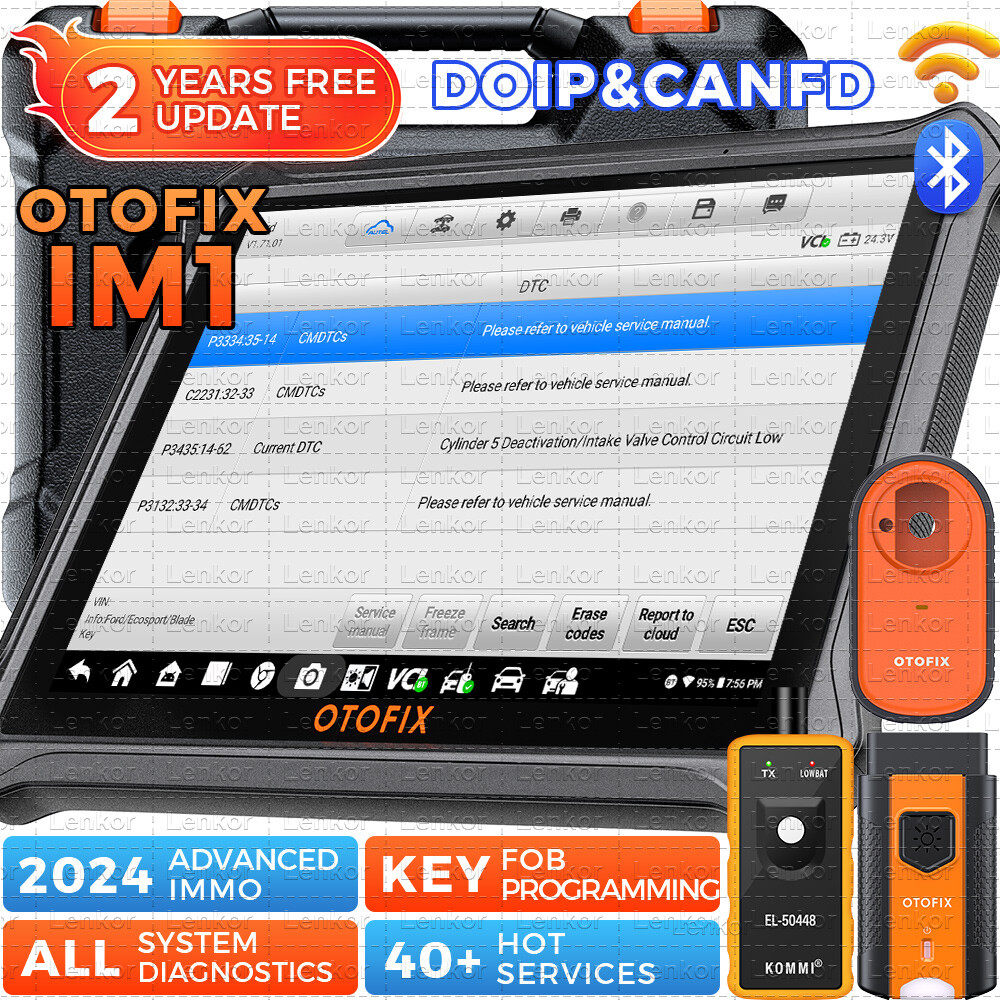 2024 OTOFIX IM1 IMMO Kёy F0B Programming Tool Car Full System Diagnostic Scanner
