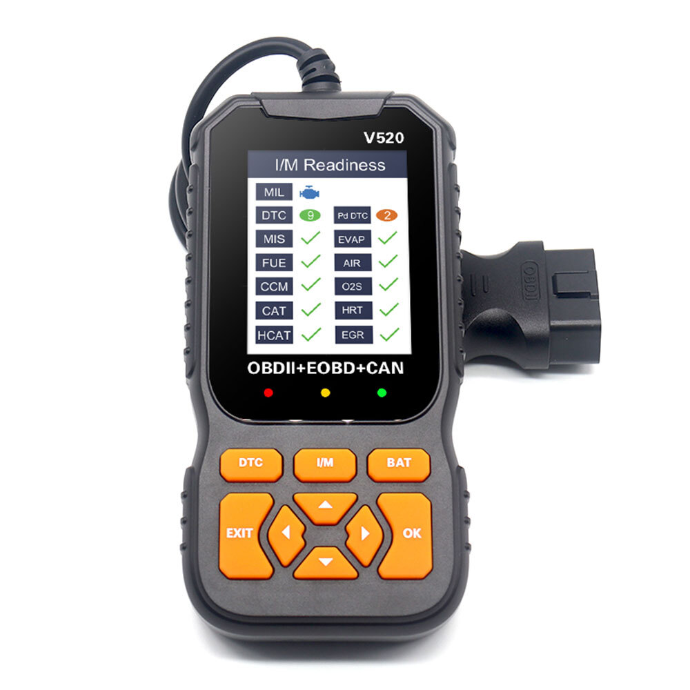 V520 OBD2 Scanner Professional Auto Engine System Automotive Car Diagnostic Tool