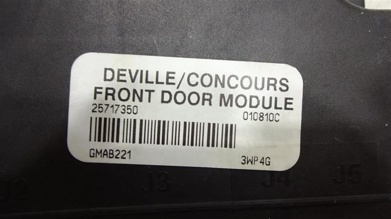 Front Door Module ID: 25717350 Fits 02-03 DEVILLE 641920