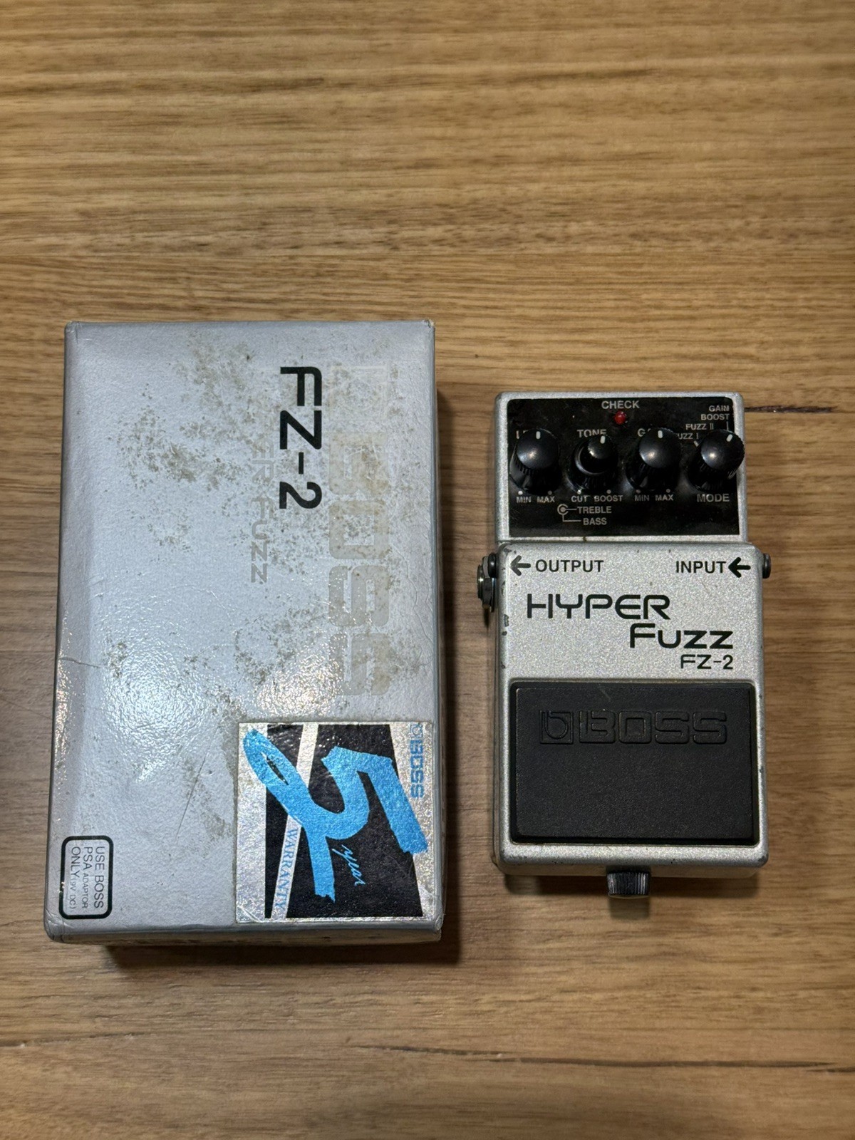 Boss FZ-2 Hyper Fuzz (Silver Label) 1993 - 1997
