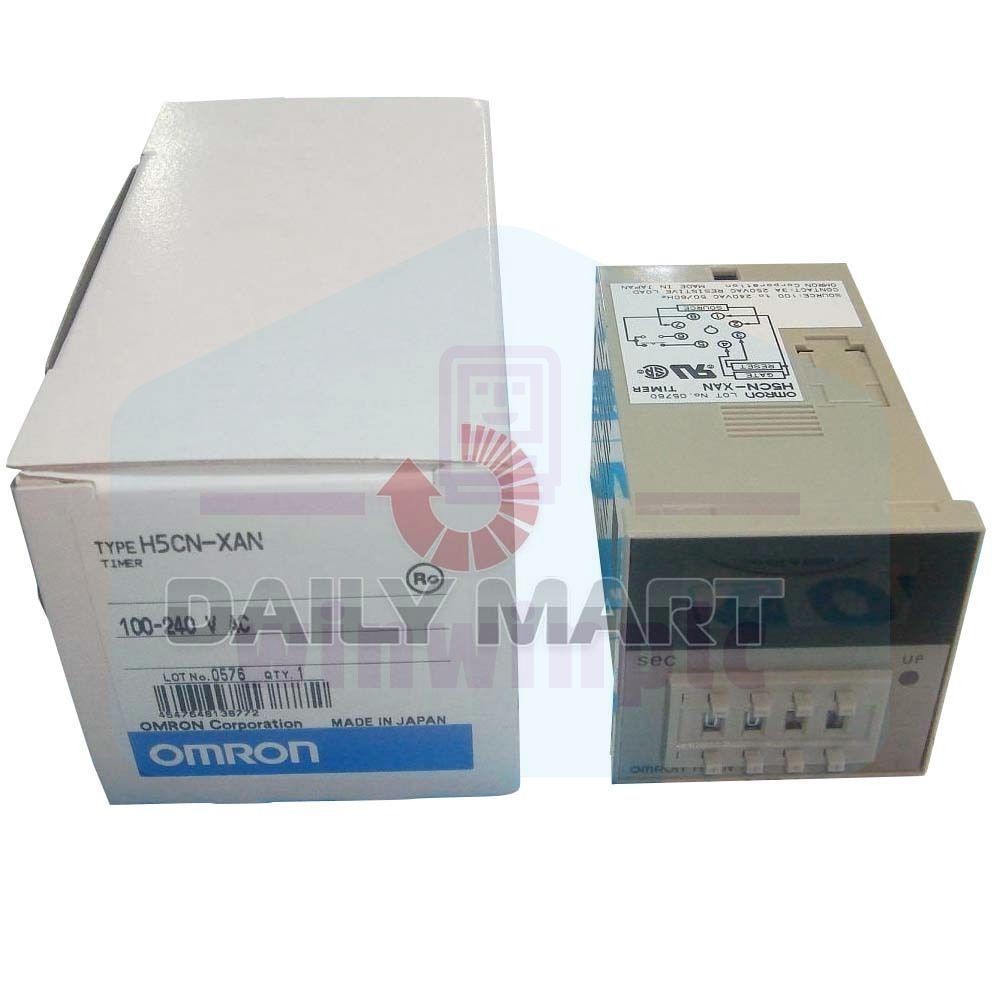 OMRON H5CN-XAN H5CNXAN DIGITAL LED TIMER 100-240VAC PLC MODULE NEW