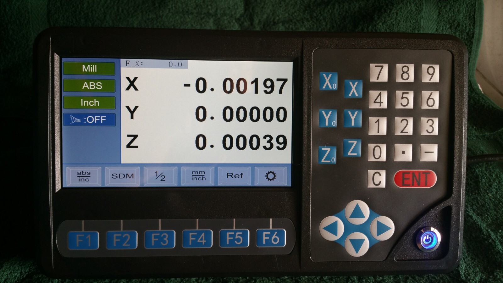 D80 2 & 3 axis display to replace your Sargon dro display with 25 pin plug
