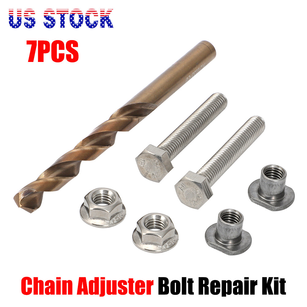 7* Chain Adjuster Bolt Repair Kit For Honda CR250R CR500R CRF250R CRF450R KX250F