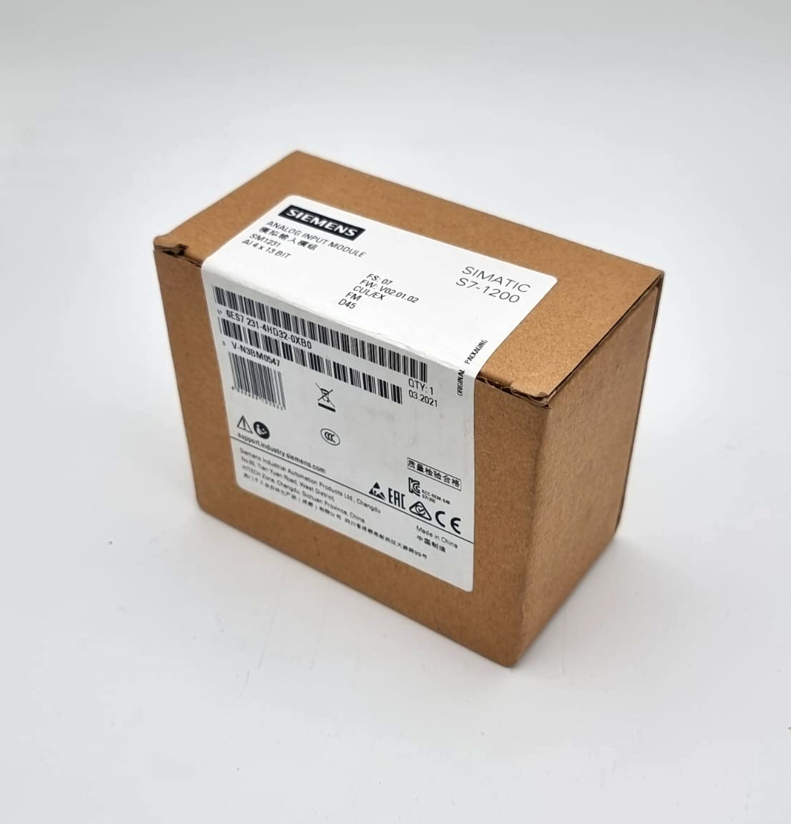 Siemens 6ES7231-4HD32-0XB0 Controller Unit New in box