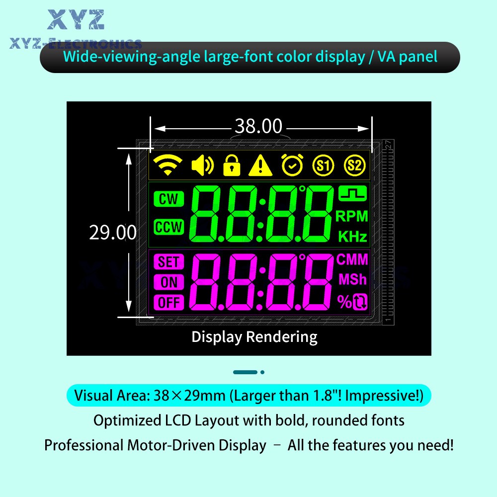 SMH 42 57 Stepper Motor Controller Forward/Reverse Pulse Delay Positioning Angle