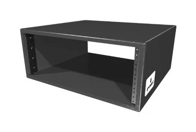 Grundorf RSB-03DB 3RU Studio Series Rack Shell with 17.75 Rackable Depth, Black