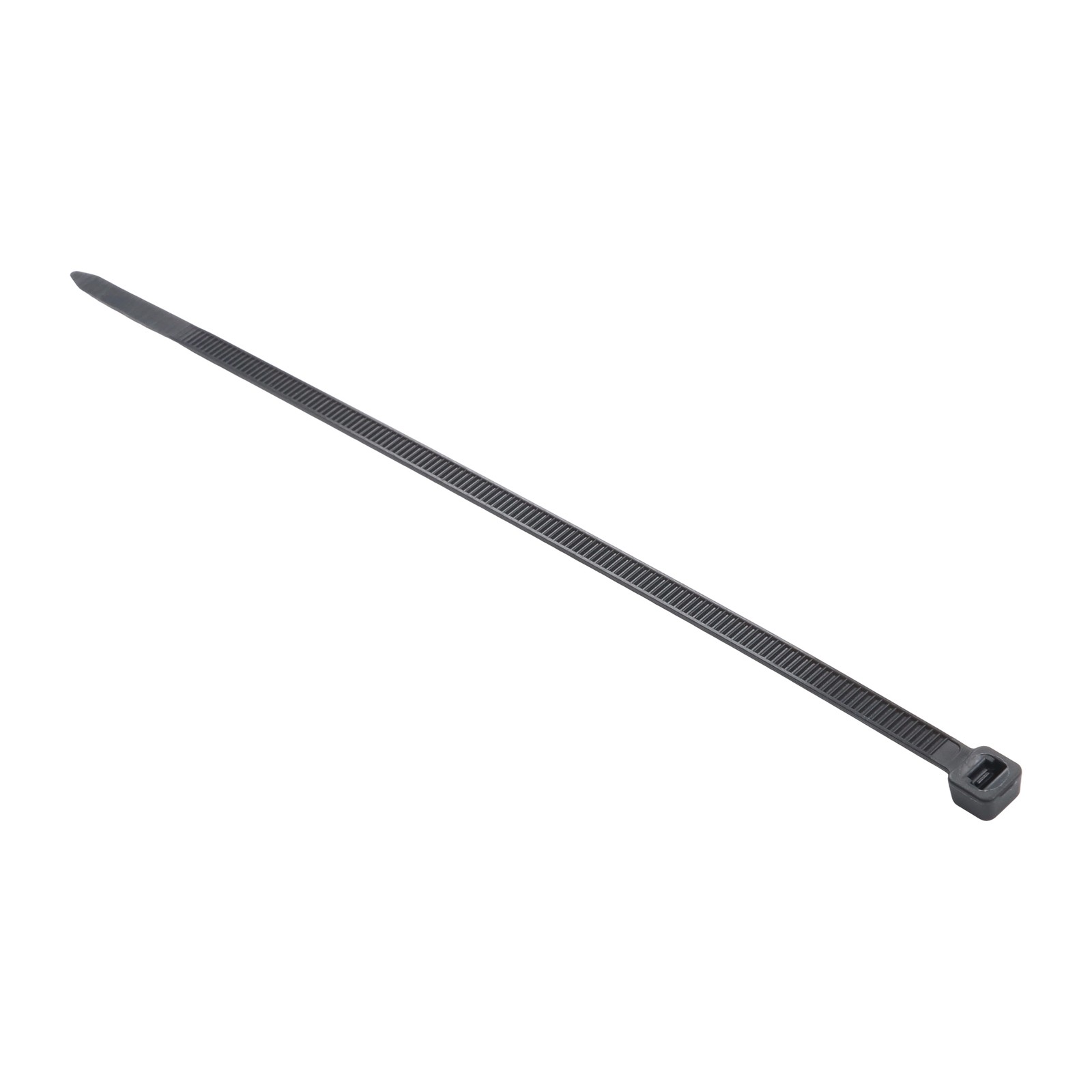 8 Inches, 65 lb Tensile Strength, Self-locking Nylon Cable Ties, Black, 1200Pcs