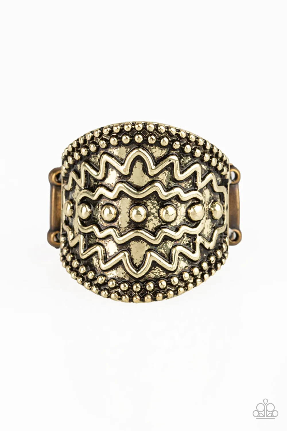 Paparazzi "Island Rover" Ring in Brass