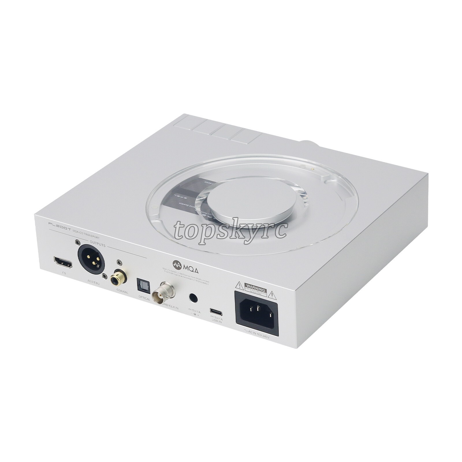 SMSL PL200T MQA-CD Digital Turntable CD Player Support Clock Input USB tp1