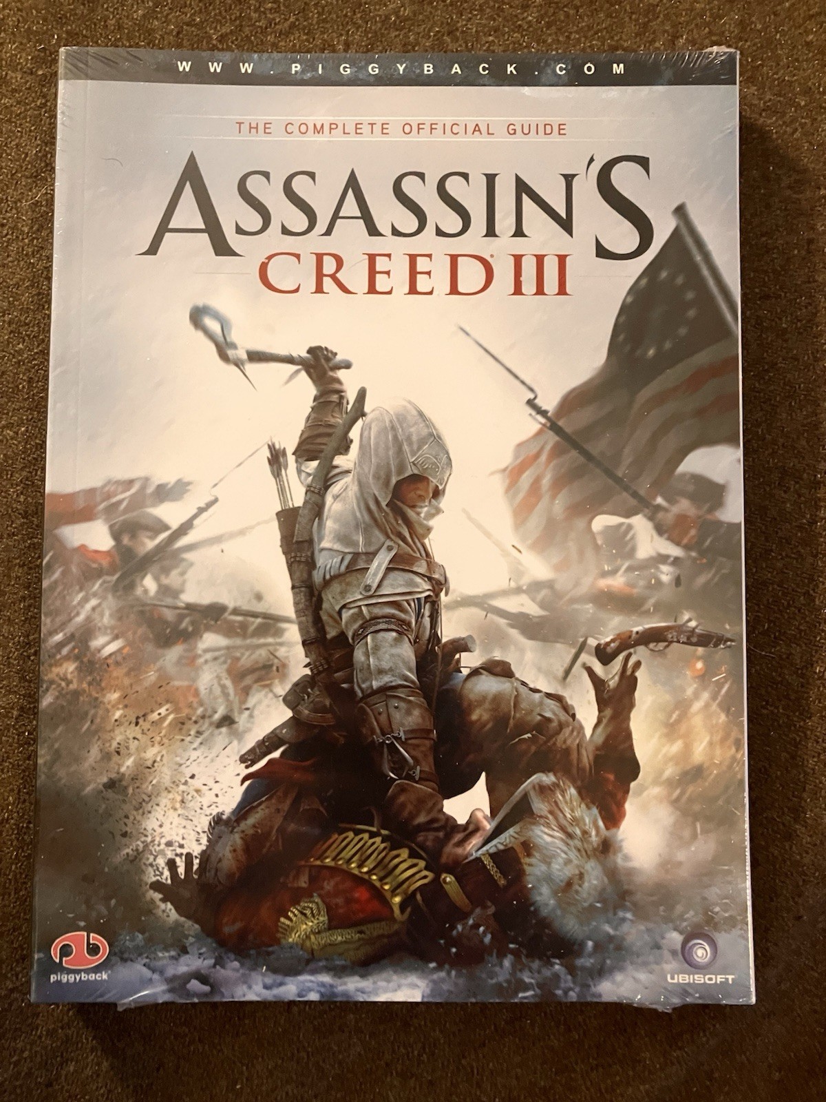 Piggyback, Assassin’s Creed III, Complete Osg, Illustrated, With Map, Sealed.