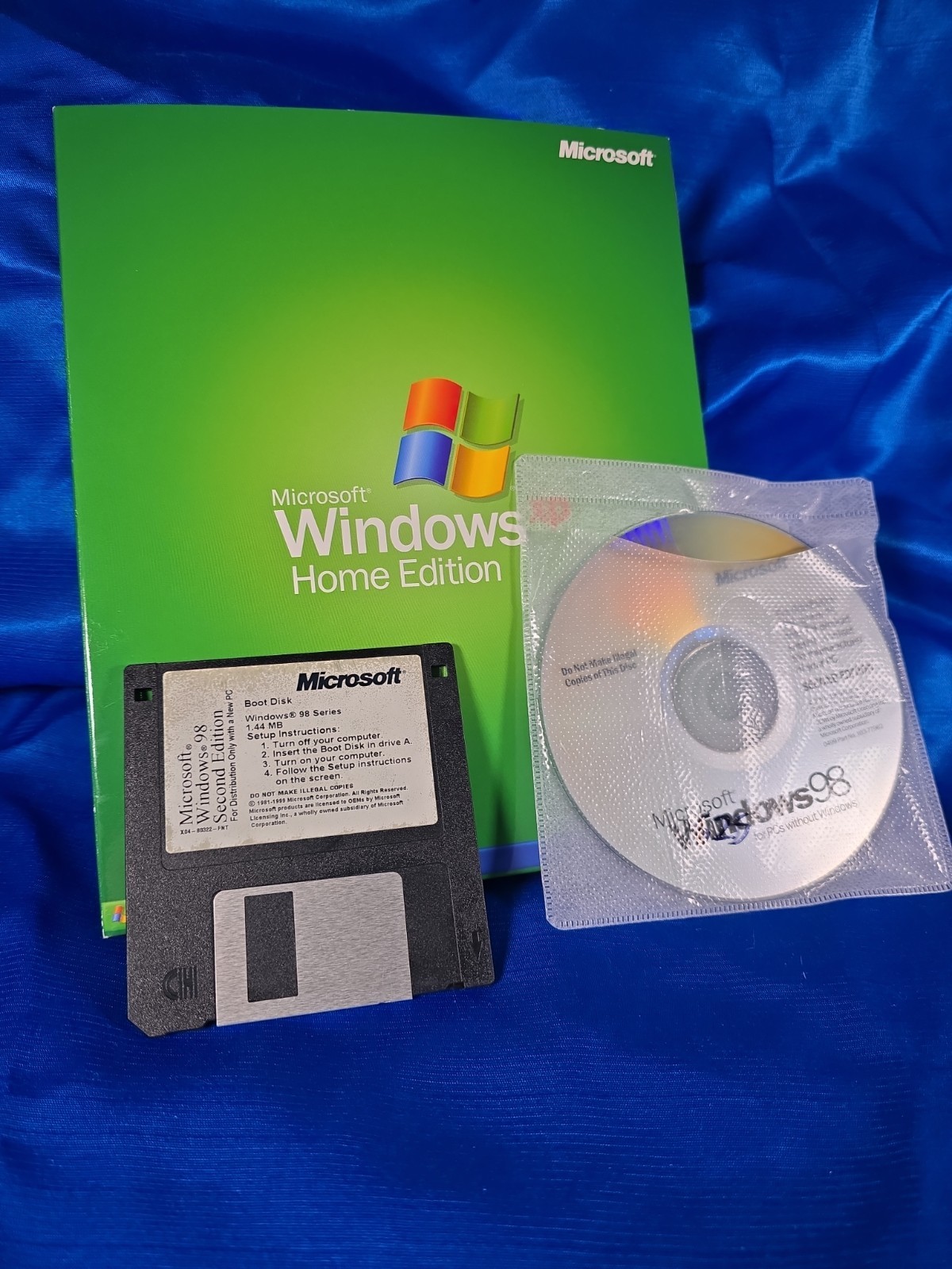 Windows XP SP2 Home Edition Upgrade & Windows 98