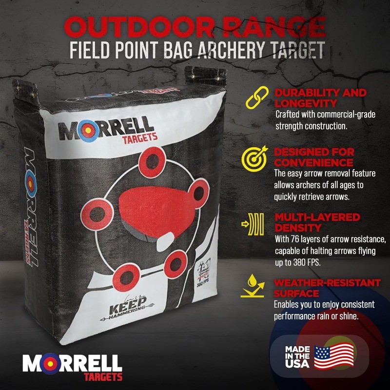 Combo 2 Field Point/Broadhead Combo Archery Target 29" X 14" X 31"