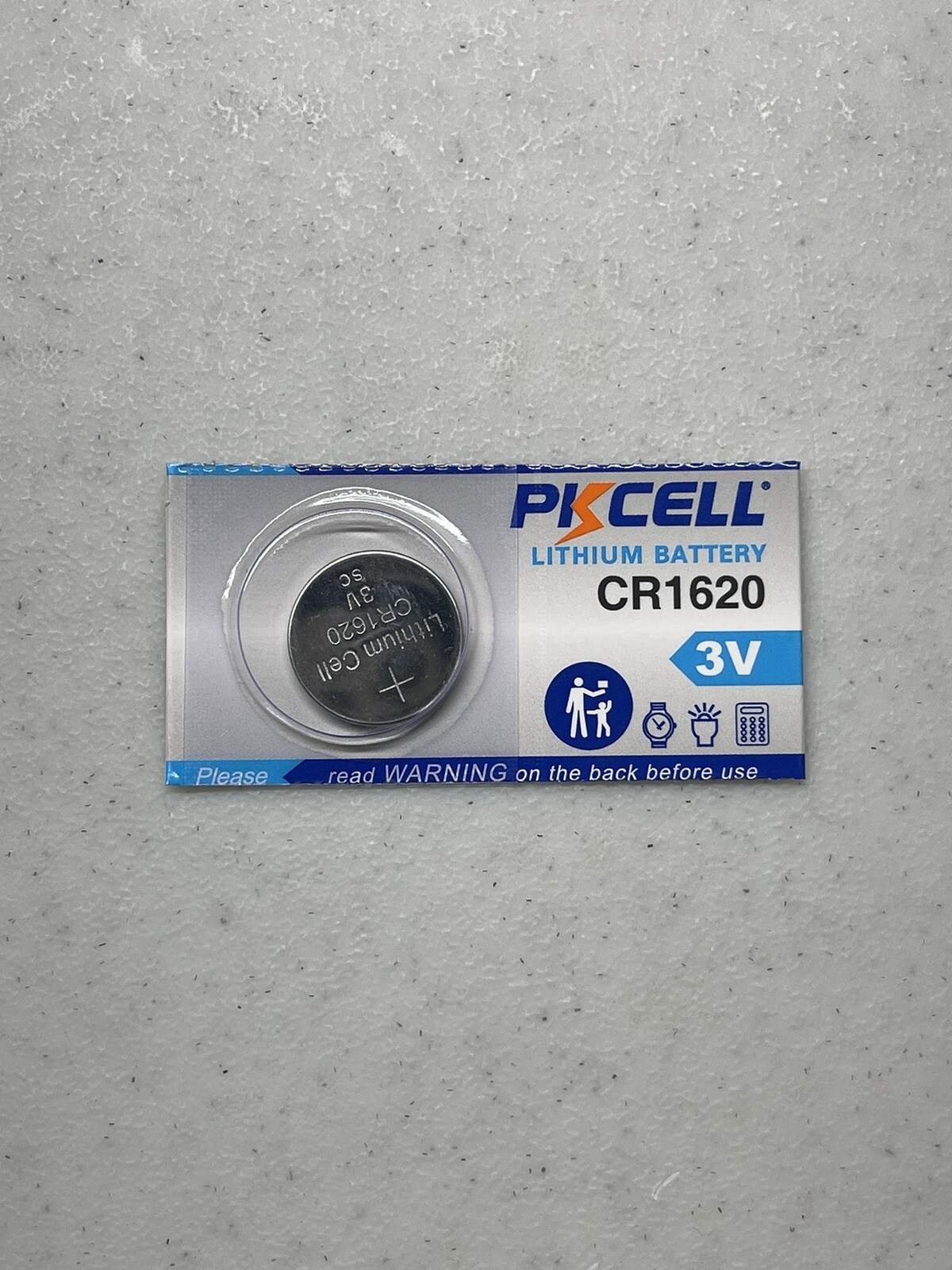 1 Pack CR1620 ( 1620 ) Lithium 3v Battery USA Free SHIP FRESH EXP 12 / 2031