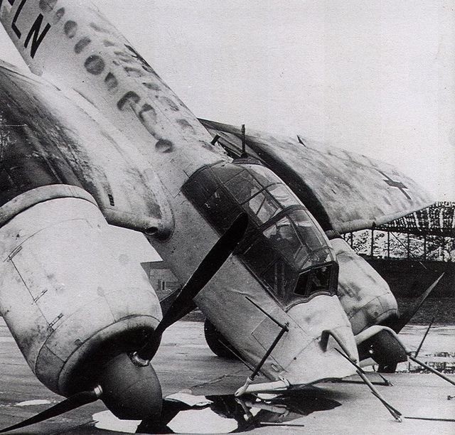 WW2 Photo WWII German Luftwaffe Junkers Ju88G Night Fighter World War Two / 6167