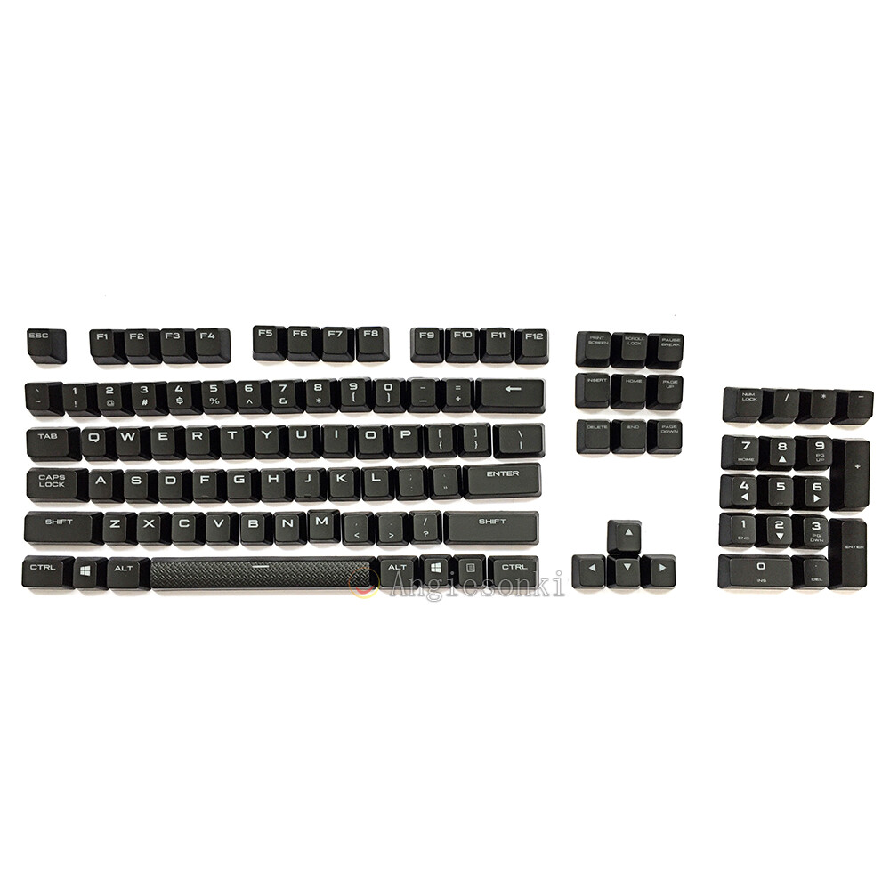 A Full Set keycaps Replacement for Corsair K70 RGB Rapidfire Mechanical Keyboard