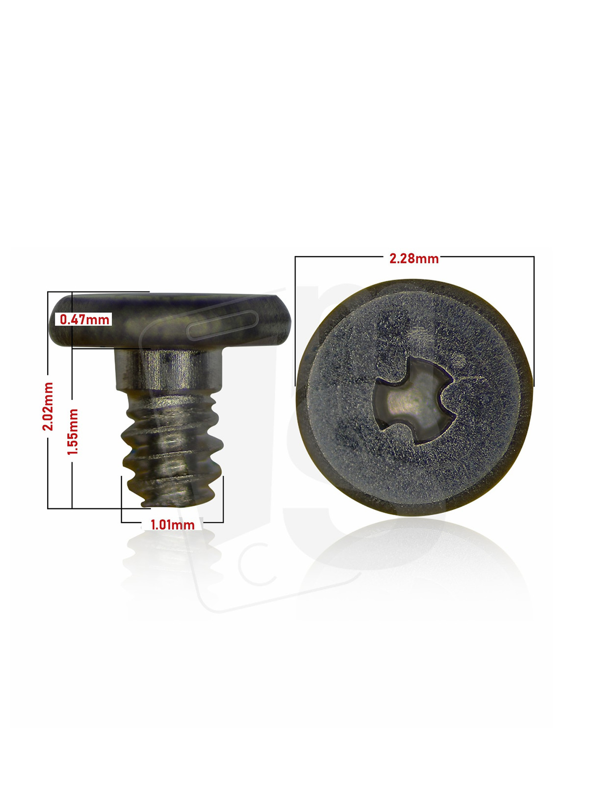Replacement Screw Box 2.0 Refill [ 2S5 ] (100 Pack)