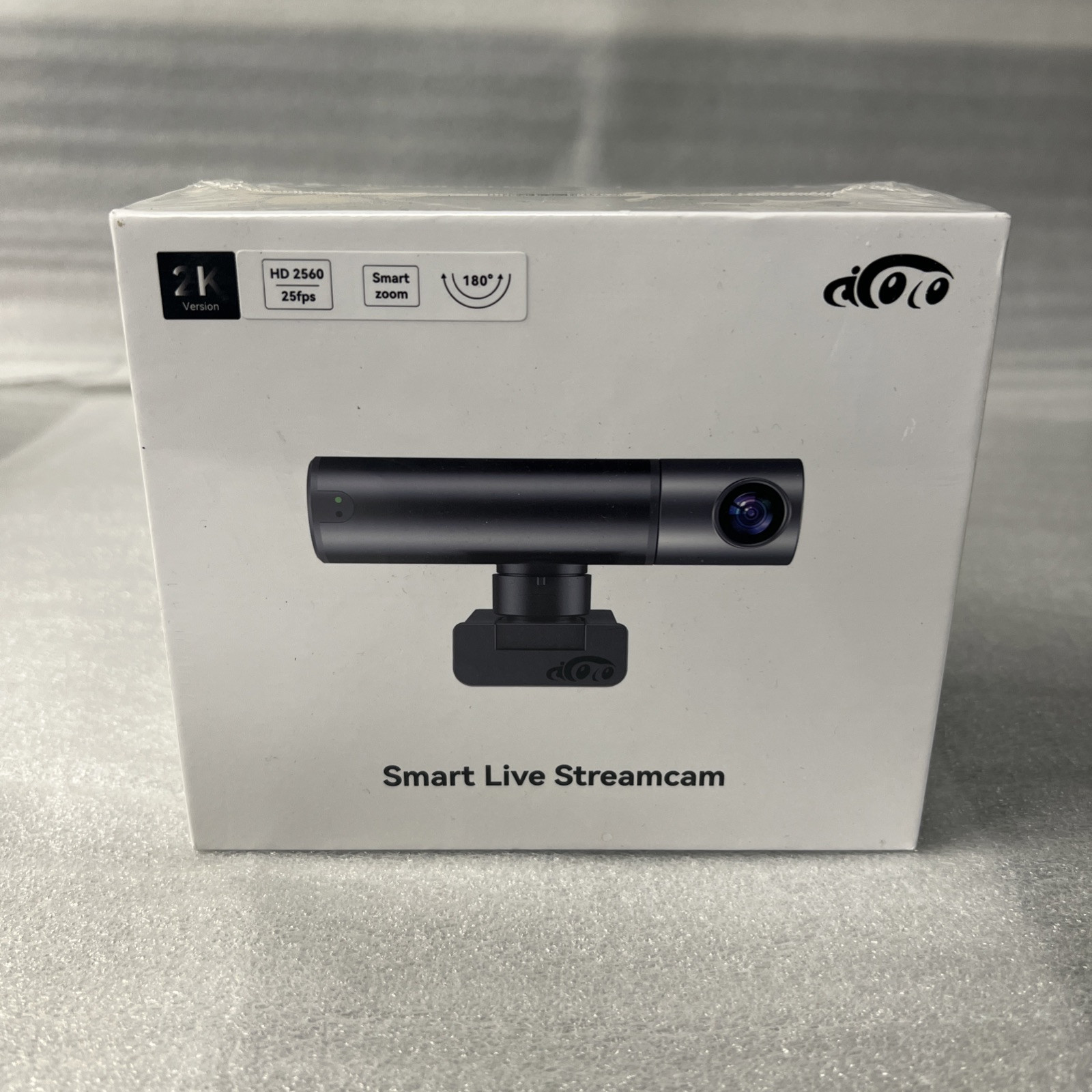 Webcam, 2K Web cam with Intelligent Sensor, AI Auto Tracking, Gesture Control, 2
