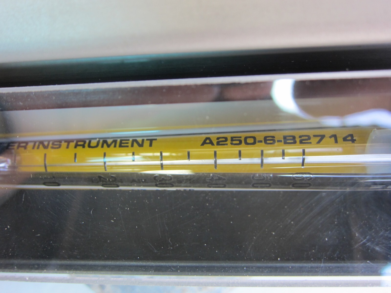 Porter Instrument A250-6-B2714 Flowmeter, Used