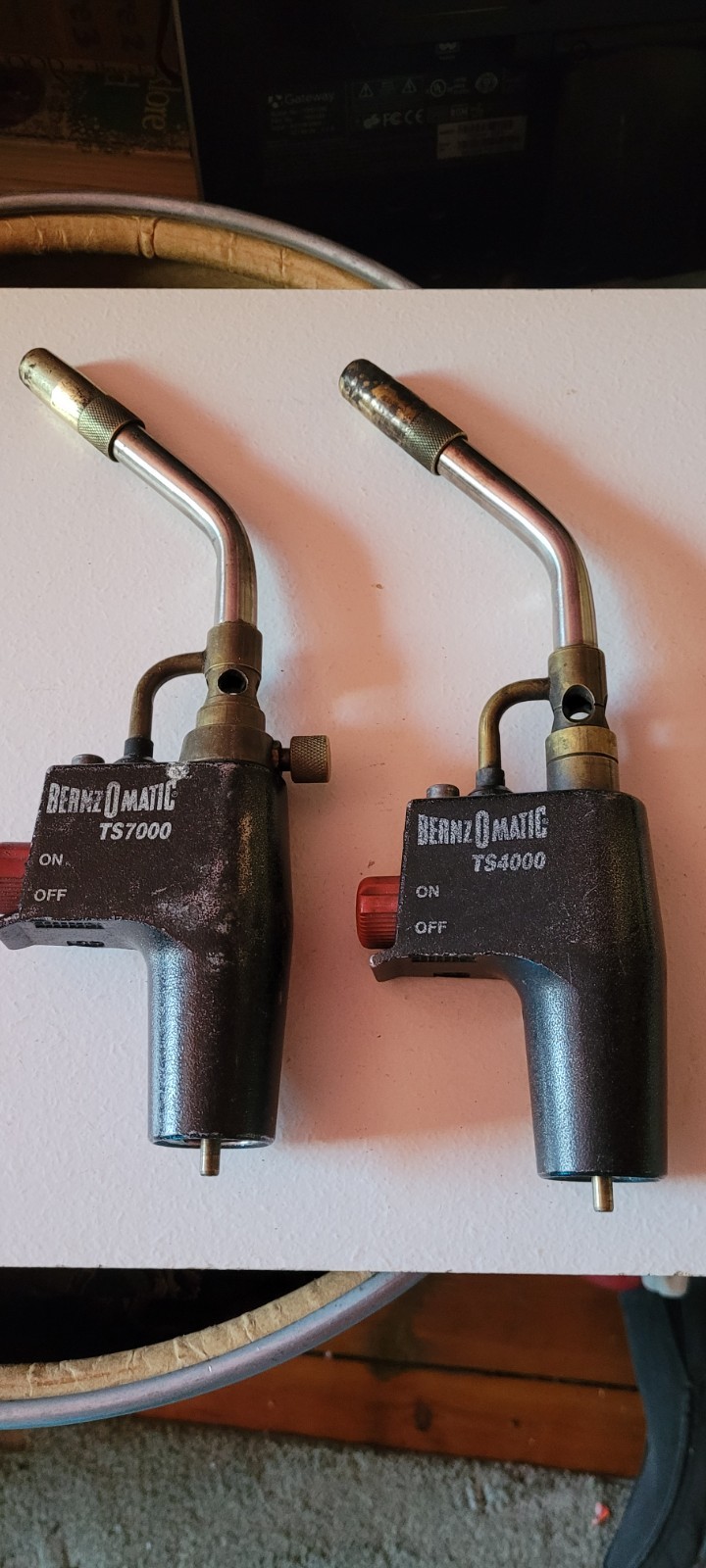 Benz-o-matic TS7000 & TS4000 TRIGGER START TORCH HEADS