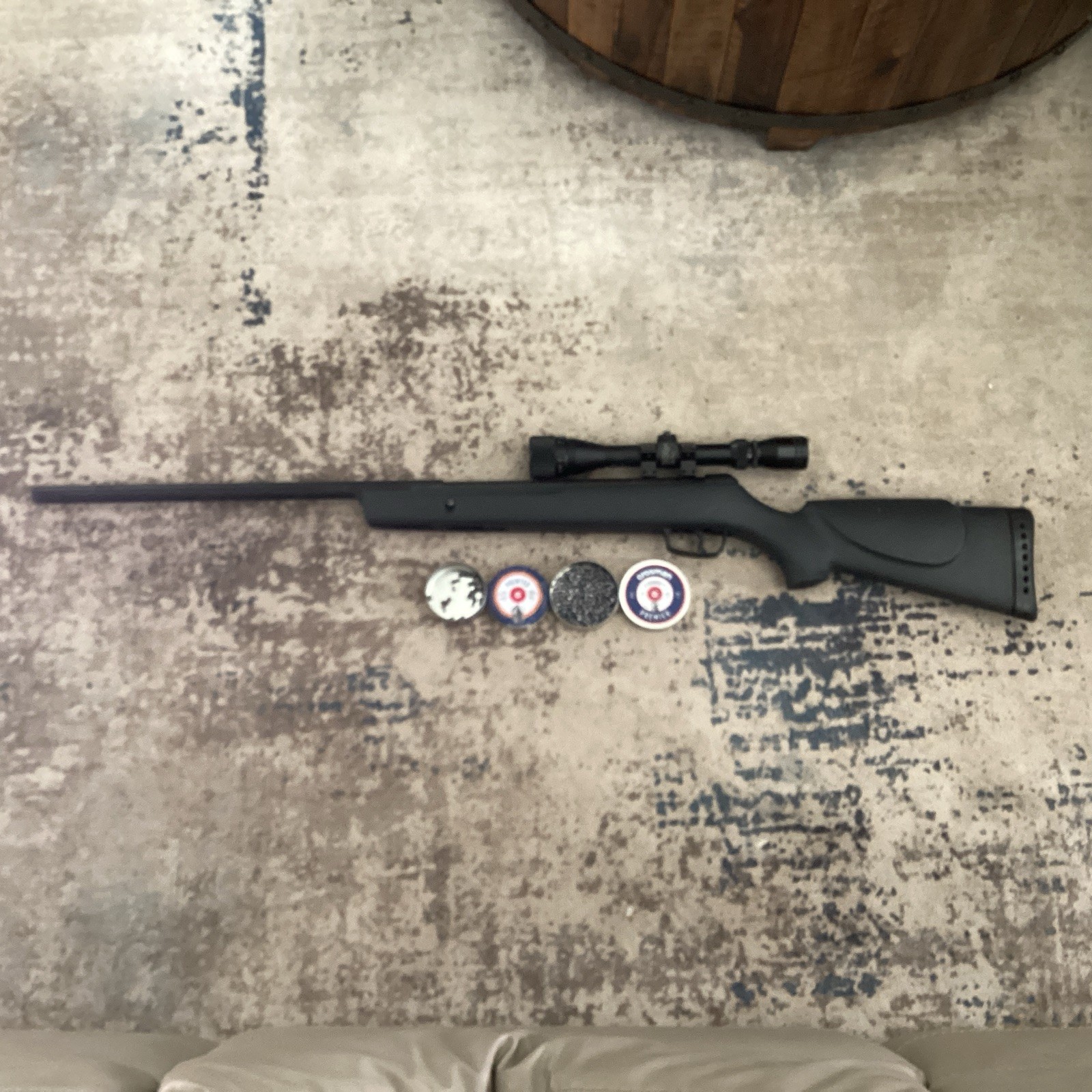 Gamo Hornet .177 Pellet Gun Break Barrel 1000 FPS with pellets! (NO SCOPE)
