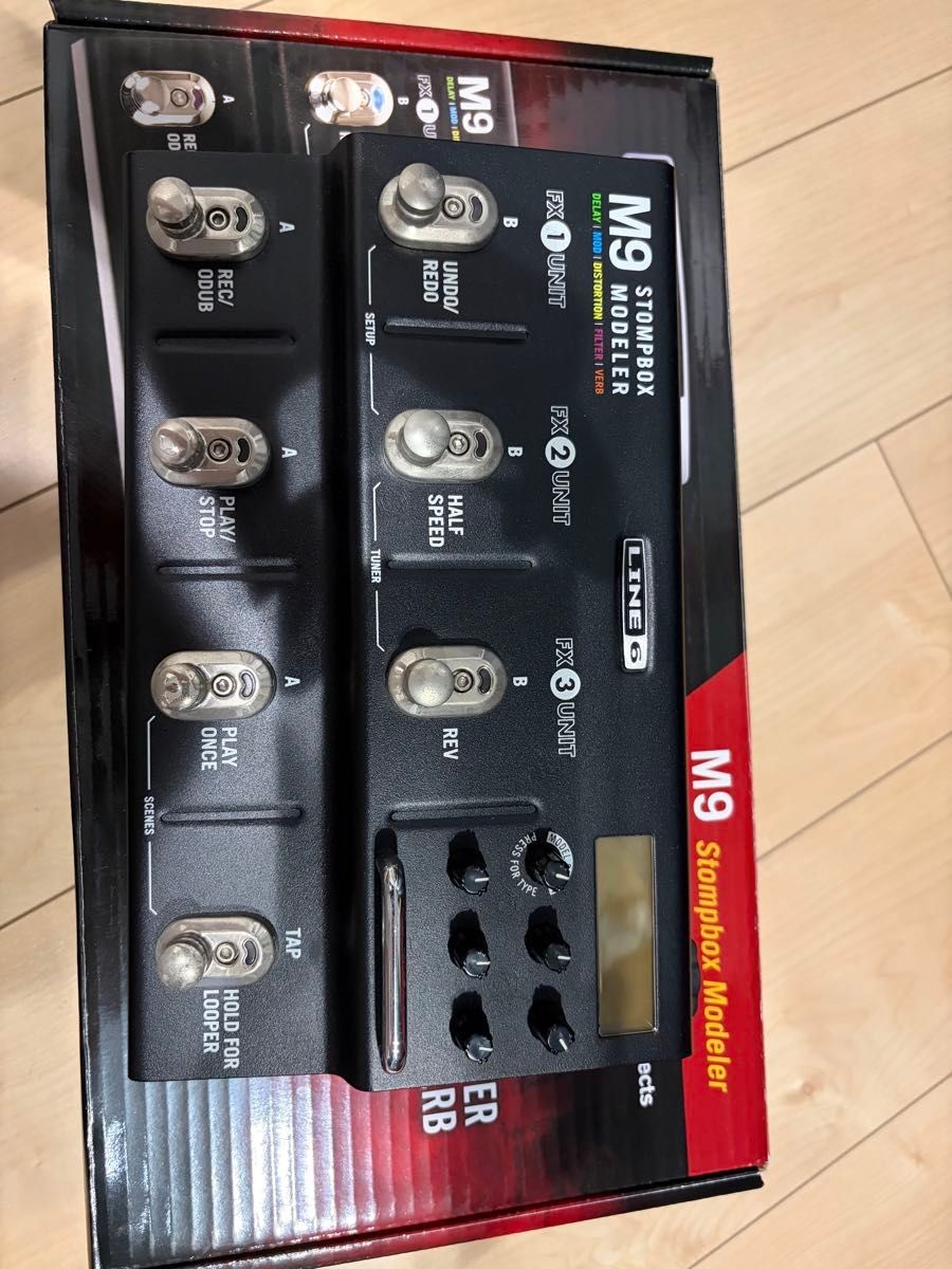 Line6 M9 Stompbox Modeler Multi-Effects Guitar Effect Pedal Tested