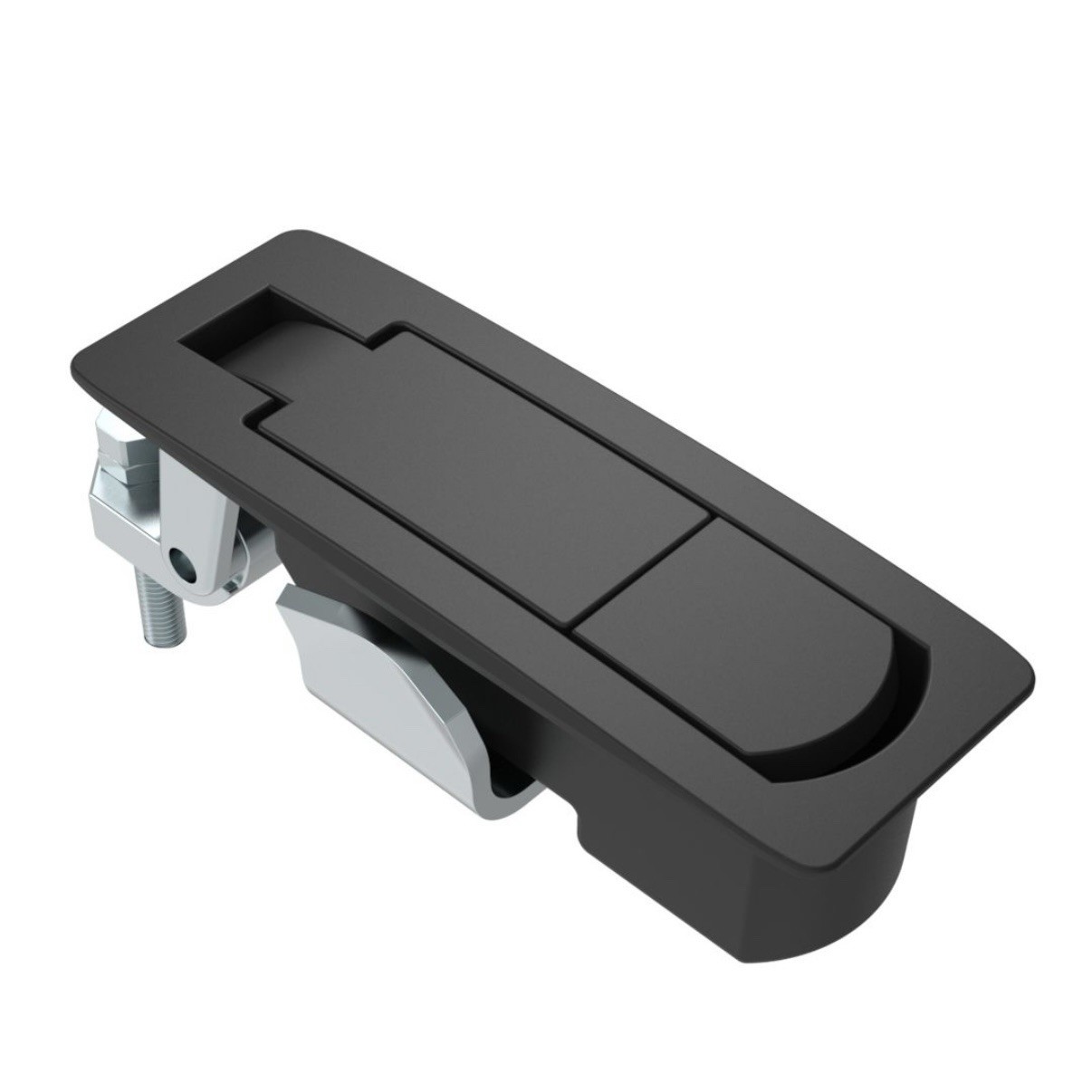 Lot of 2 Southco C2-42-35 Compression Lever Latch Black Flush Sealed