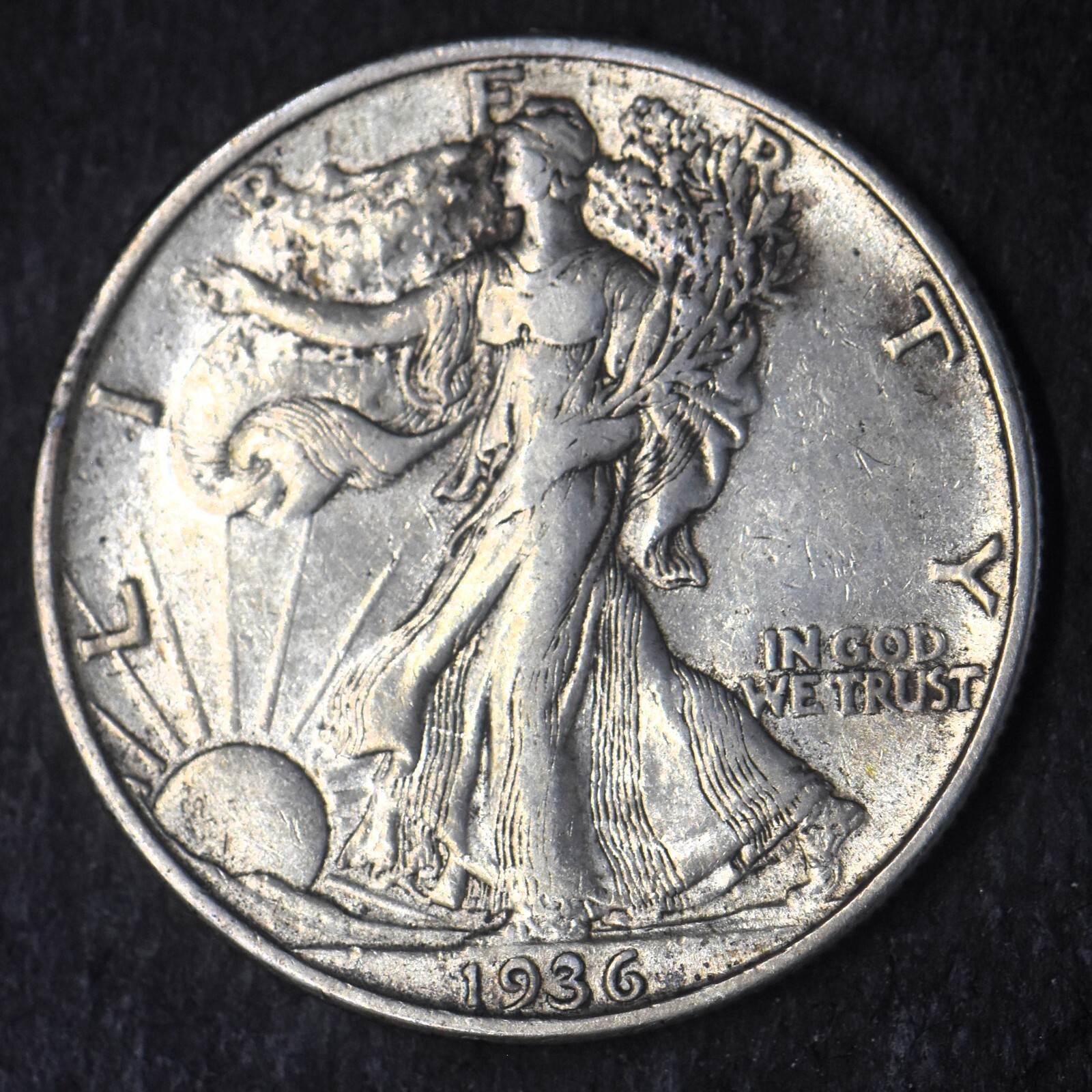 1936-P "High Grade" Walking Liberty Silver Half Dollar 50C - COINGIANTS -