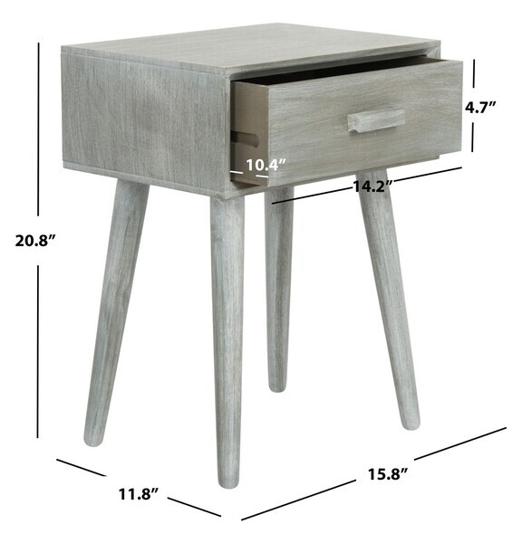 Safavieh LYLE ONE DRAWER SIDE TABLE, Reduced Price 2172744346 ACC5702C