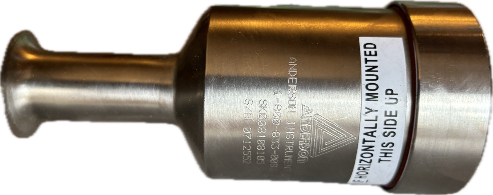 Open Box New Anderson SK008108105 Sanitary RTD Temperature Sensor S/N 0712552
