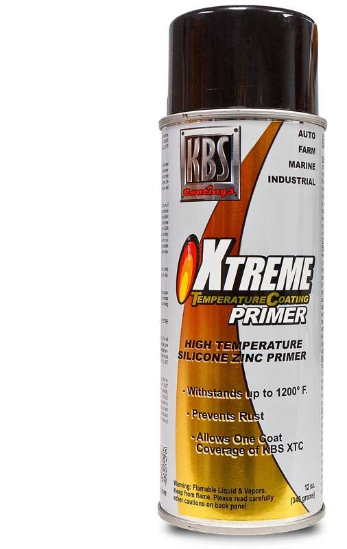 KBS Xtreme Temperature Coating Silicone Primer; 12oz Aerosol Can
