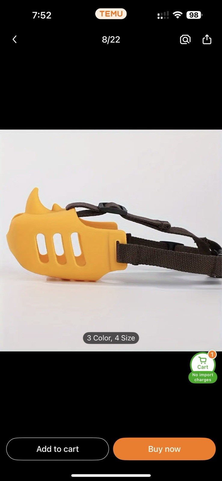 Dog Muzzle, Soft Muzzle for Small Medium Dogs Poodle Dachshund, Breathable Si...