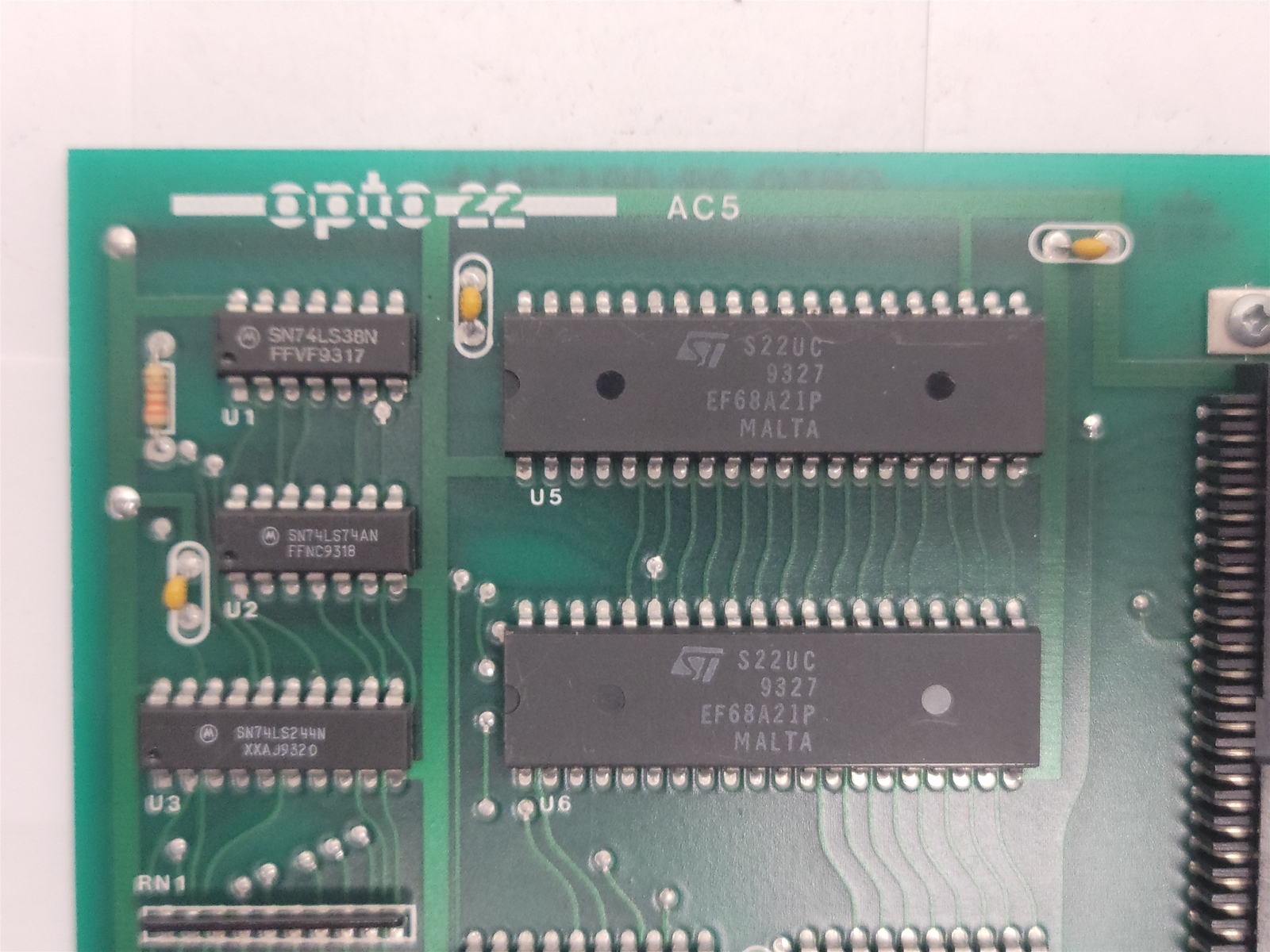 Opto22 AC5 ISA 8-Bit Adapter Card Bus Interface