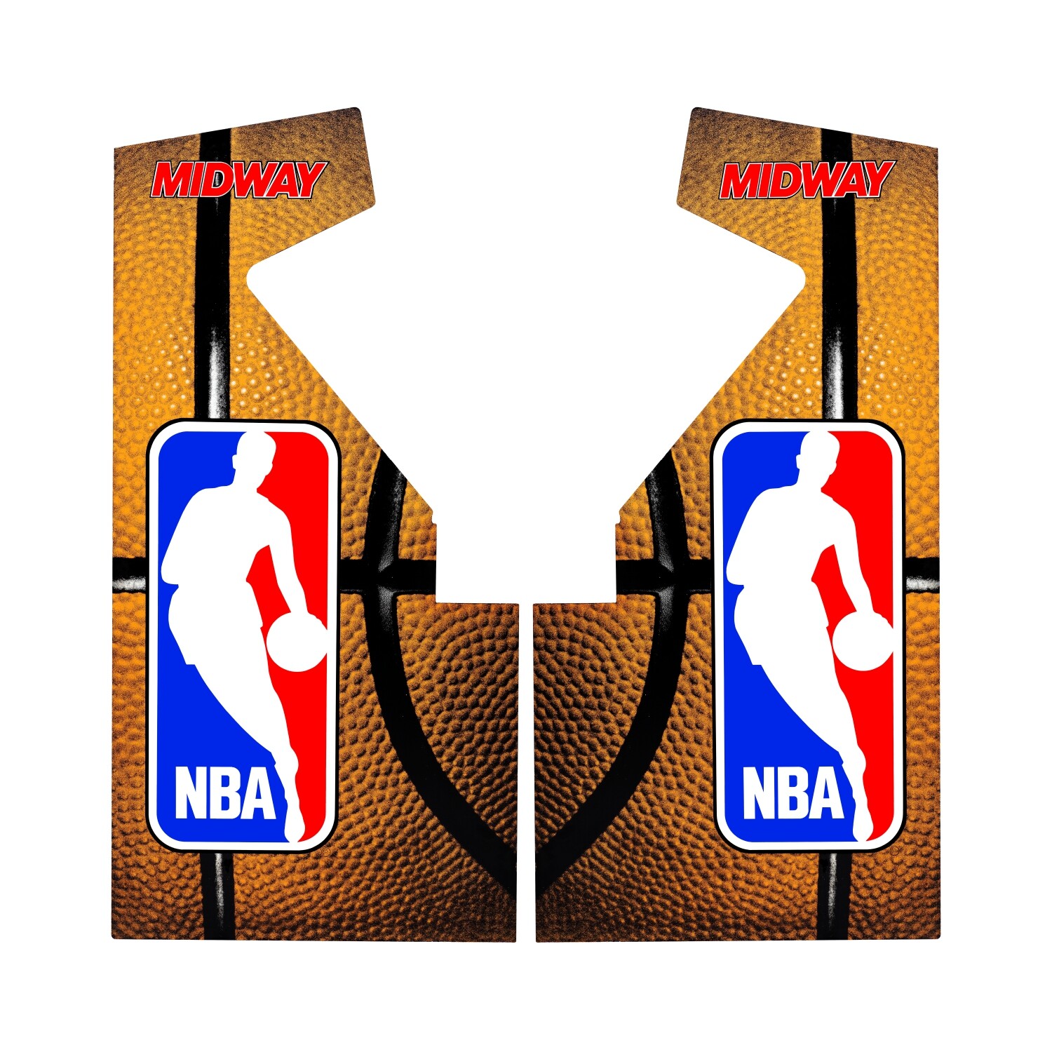 NBA Jam Arcade Side Art Artwork Decal Overlay Sticker Vinyl Midway - Restoration