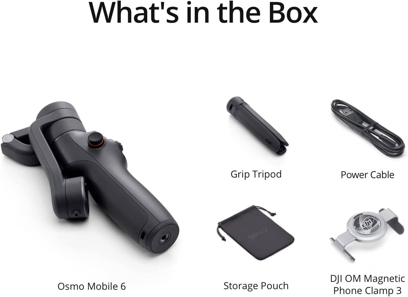 DJI Osmo Mobile 6 Smartphone Gimbal Stabilizer Extension Android & IOS for Vlog