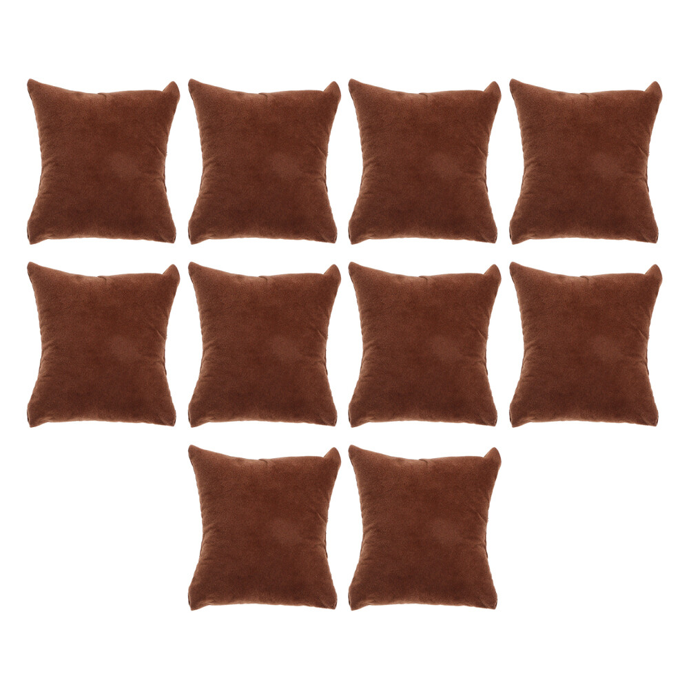 10PCS Pillow Small Watch Pillows Jewelry Pillows Jewelry Storage Cushions